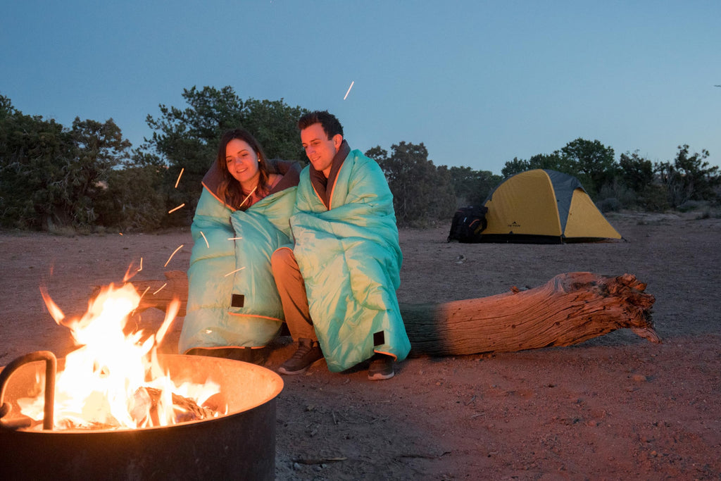 Teton Sports Cascade Double Sleeping Bag; Lightweight, Warm And Comfortable For Family Camping, Teal, 87 X 60