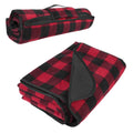 Tirrinia Outdoors Waterproof Throw Blanket, 51x 59 Lightweight Fleece Stadium Windproof Mat for Boat, Traveling, Camping, Hiking