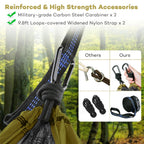 Outdrsy Reinforced Camping Full Set, 118'' X 78''/550Lbs