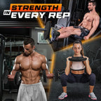 Yes4All Standard 1 Inch Cast Iron Weight Plate - Ideal For Strength Training - 15Lb - Pair