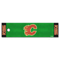 FANMATS 10608 Calgary Flames Putting Green Mat  1.5ft. x 6ft.