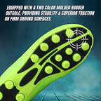 Vizari Catalina Junior Firm Ground Soccer Shoes - Green/Black/Fuschia