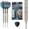 TARGET Darts Kevin Doets Gen 1 Steel Tip Swiss Point Darts, 90% Tungsten Darts, 23G | Generation 1 Steel Tip Darts, Player Editi