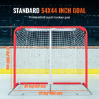 Vevor Youth Street Hockey Net Indoor Outdoor Steel Hockey Goal For Kids 54''X44''