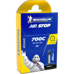 Michelin A1 Airstop Road Presta Valve Inner Tube, 700 X 18-25Cm, Black