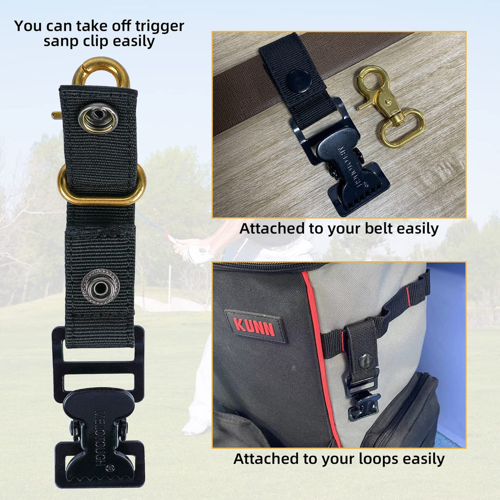 Melotough Golf Glove Holder Clip Gloves Belt Holder Gloves Keeper With Alligator Clips For Work Construction Gloves Golf Accesso
