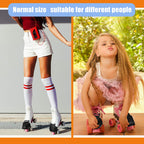 4 Pieces Toe Cap Guards Protectors Toe Caps Artificial Leather Roller Skate Cap Protectors For Quad Roller Skate (Black)