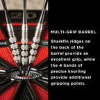 Viper Silver Thunder Soft Tip Darts 4 Knurled Rings 16 Grams