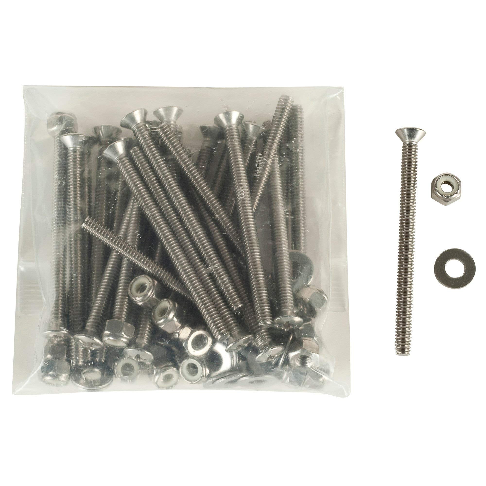 Stainless-Steel Pontoon Fence Bolt Kit, 26-Pack