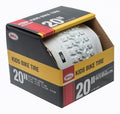 Bike Tire 20'' White (Pack Of 1)