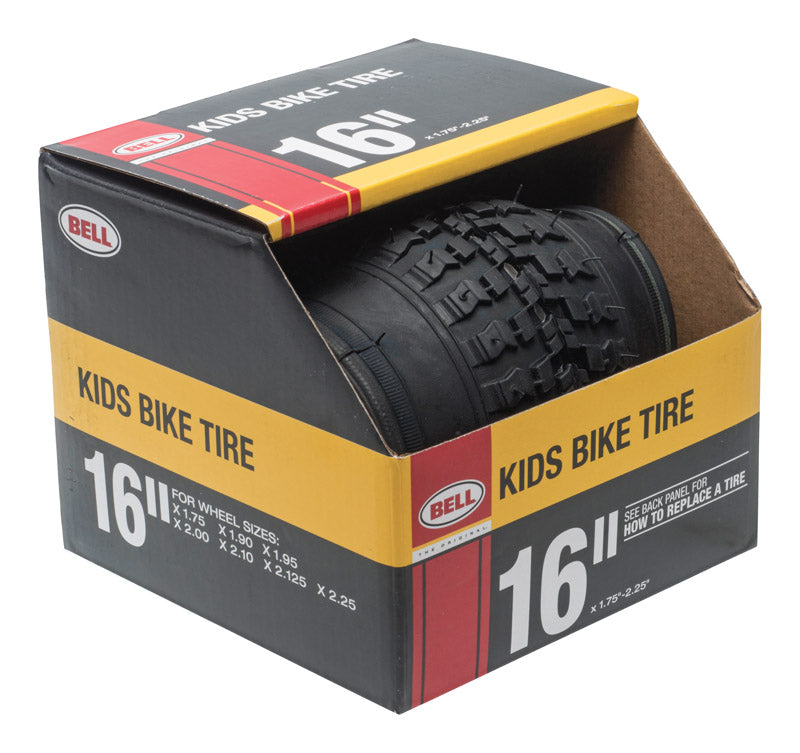 Bike Tire 16'' Black (Pack Of 1)