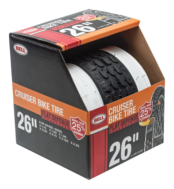 BIKE TIRE WHITEWALL 26 (Pack of 1)