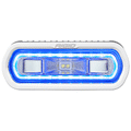 RIGID Industries SRL Series Marine Spreader Light  White Surface Mount  White Light w/Blue Halo