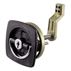 Perko 0931Dp2Blk Flush Lock With Offset Adjustable Cam Bar