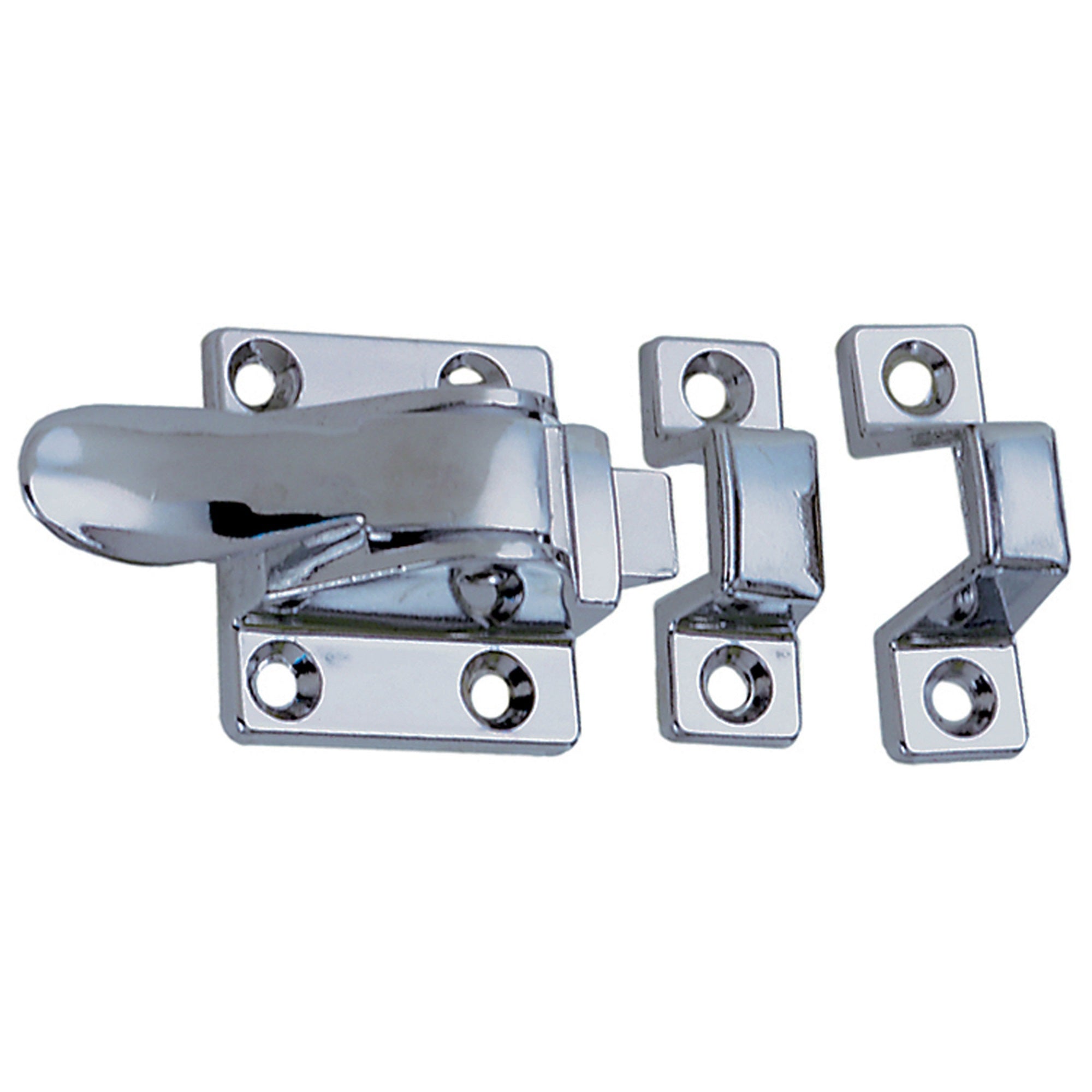 Perko 1102Dp1Chr Chrome-Plated Cupboard Catch - 1-1/2'' X 1-7/8''