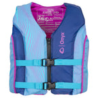 Onyx All Adventure Youth Paddle & Water Sports Life Jacket, Blue
