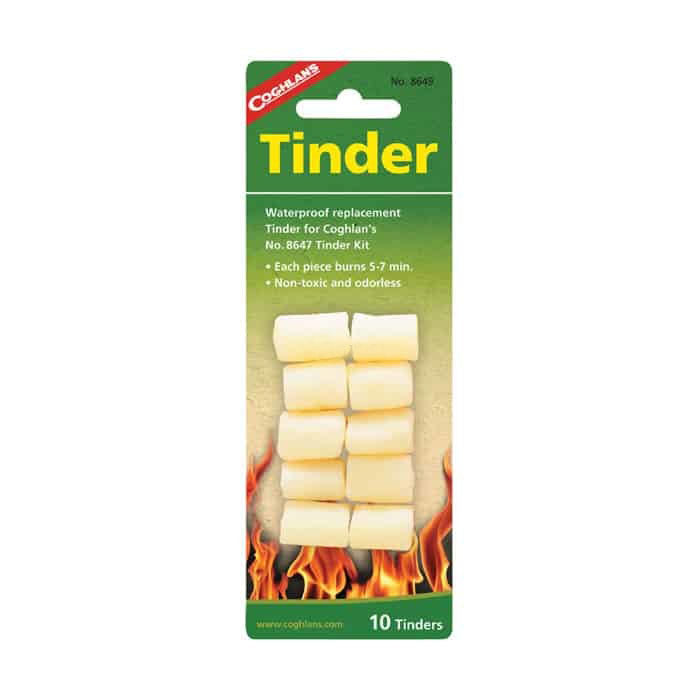 COGHLANS  8649 REPLACEMENT 10 PIECE TINDER KIT FOR 8647