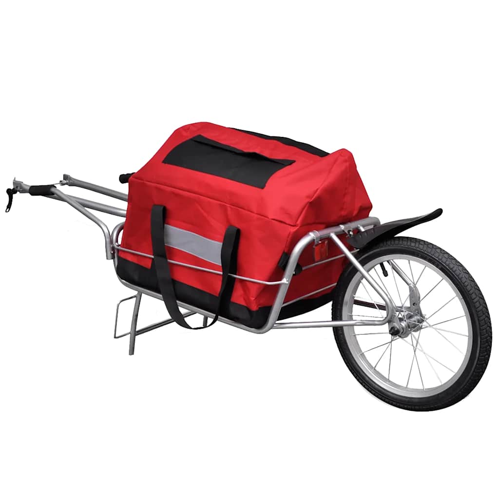 Bicycle Cargo Trailer One-Wheel With Storage Bag