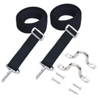 Vidaxl Bimini Top Straps 2 Pcs Fabric And Stainless Steel