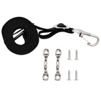 Vidaxl Bimini Top Straps 2 Pcs Fabric And Stainless Steel