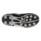 Youth Striker Firm Ground Soccer Shoes -Black/Silver - Vizari Sports