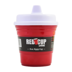 RedCupLiving 8oz Unbreakable Toddler Sippy Cup, BPA-Free, Leak-Proof, 2-Pack