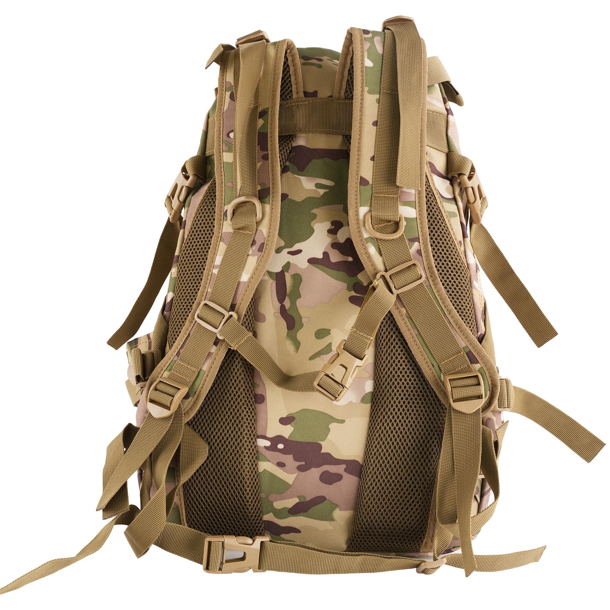 Aigear Tactical Backpack For Men, 25L Military Backpack, 3-Day Bug Out Bag For Camping Hiking Hunting With Molle System Army Day