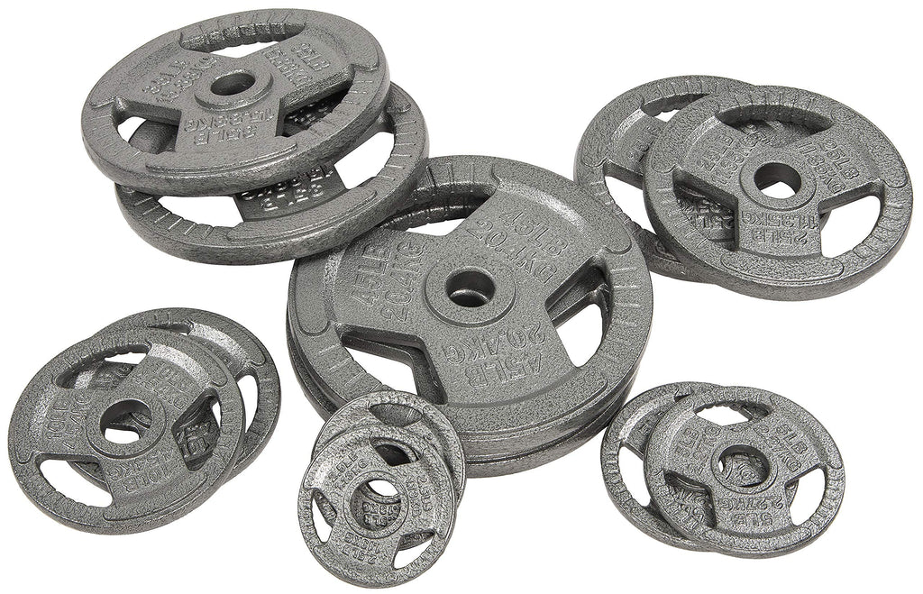 Balancefrom Cast Iron Plate Weight Plate For Strength Training And Weightlifting, Standard, 2.5-Pound, Single