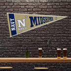 Rico Industries Ncaa Naval Academy Midshipmen Exclusive 12'' X 30'' Felt Wall D  Cor Pennant - Great For Home/Bed Room/Man Cave