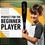 Franklin Sports Pittsburgh Pirates Foam Bat & Ball Set - 21'' Soft Jumbo Team Baseball Bat And Ball Team Logo - Mlb Official Lic