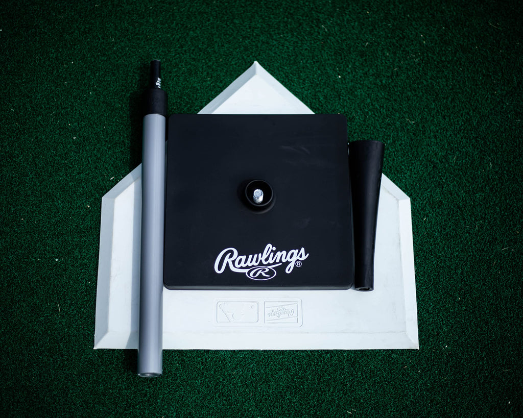 Rawlings | PRO MODEL Batting Tee | Heavy Duty Base | Adjustable Height 21-36