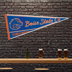 Rico Industries Ncaa Boise State Broncos Classic 12'' X 30'' Felt Wall D  Cor Pennant - Great For Home/Bed Room/Man Cave D  Cor
