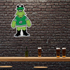 Rico Industries Nhl Hockey Dallas Stars Mascot Shape Cut Pennant - Home And Living Room D  Cor - Soft Felt Ez To Hang