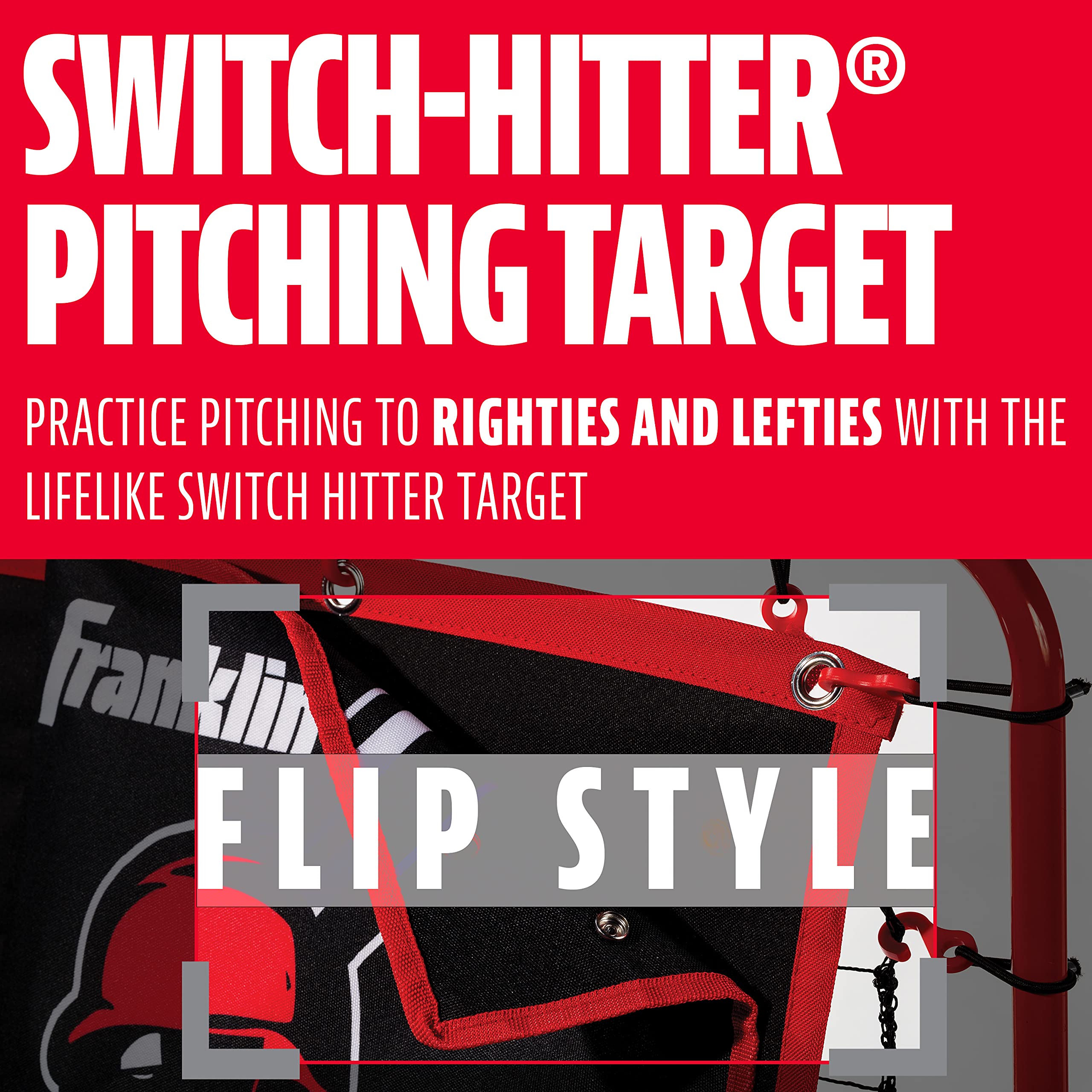Franklin Sports Unisex Youth Return Franklin Sports Baseball Pitching Target And Rebounder Net 2 In 1 Pitch Trainer Pitchback Ne