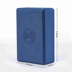 Iuga Yoga Block 2 Pack With Yoga Strap, High Density Yoga Blocks 9   X6   X3   To Improve Strength, Flexibility And Balance, Lig