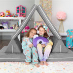Jaxx Zipline Playscape - Imaginative Furniture Playset For Creative Kids, Platinum