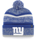 47 New York Giants Royal Cuff Northward Beanie Hat With Pom - Nfl Ny Cuffed Winter Knit Toque Cap