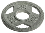 Balancefrom Olympic 2-Inch Cast Iron Plate Weight Plate For Strength Training And Weightlifting, 2.5-Pound, Single