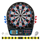 Viper 787 Electronic Dartboard, Ultra Thin Spider For Increased Scoring Area, Free Floating Segments, Locking Segment Holes For 