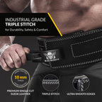 Body Reapers Weight Lifting Belt For Men & Women, Heavy Duty Lever Belt Weightlifting Belt Made Of Calfskin Leather 10Mm Thick,