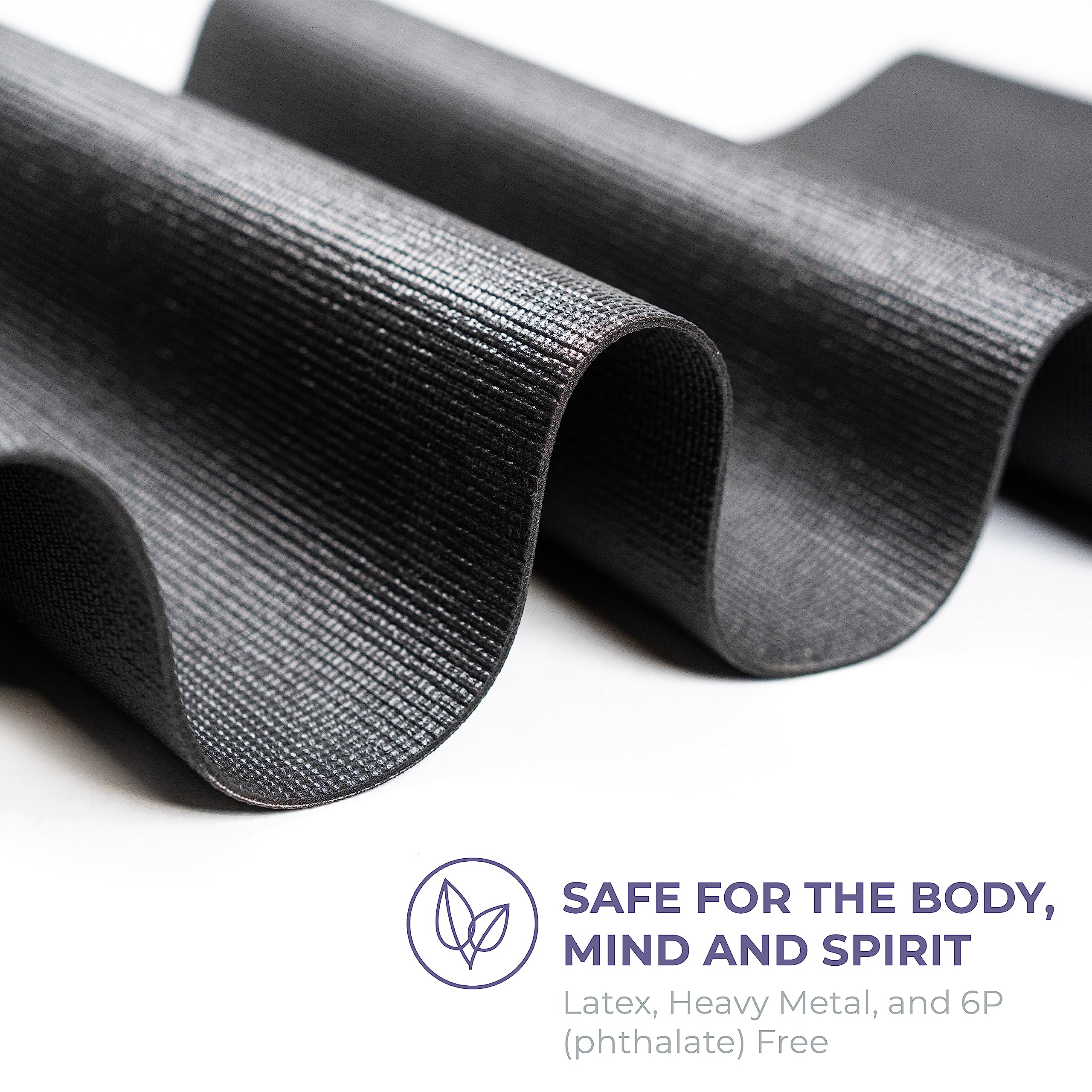 Sunshine Yoga Voyage Yoga Mat, 6 Pack, 72'' X 24'' Professional Studio And Gym Bulk Yoga Mats, 5Mm Thick, Durable, Anti-Tear, No