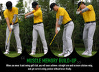 Gaiarena Golf Straight Arm Swing Aid For Junior Golfer Training, Build Up Muscle Memory & Say Goodbye To Golf Chicken Wing As Go