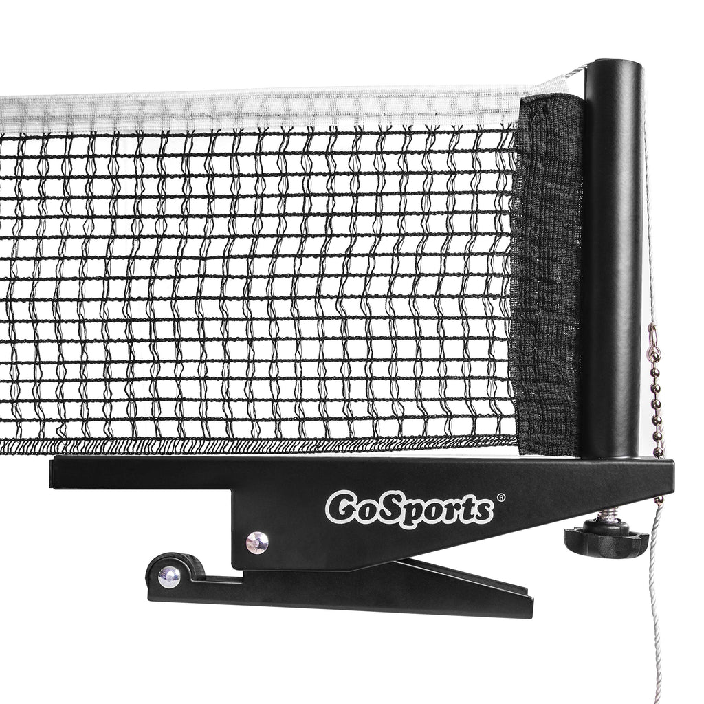 Gosports Universal Regulation Table Tennis Net With Clamps 72 Inch Tournament Regulation Net With Adjustable Side Posts