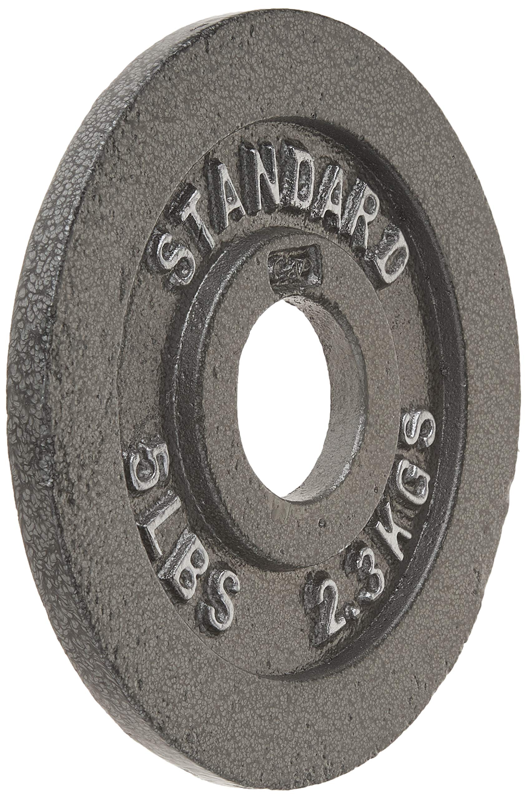Cap Barbell Olympic 2-Inch Weight Plate, Gray