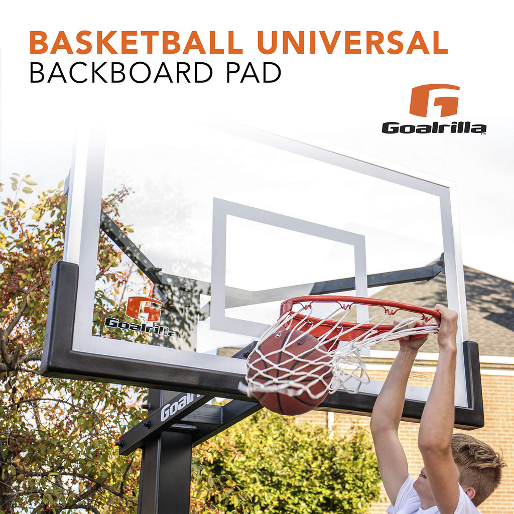 Goalrilla Universal Pro-Style Basketball Backboard Padding Fits All 54, 60, and 72 Goalrilla Basketball Systems