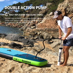 Seaseesup Inflatable Paddle Board Stand Up Paddleboards, 11 Paddle Boards For Adults With Sup Accessories, Double Action Pump, I