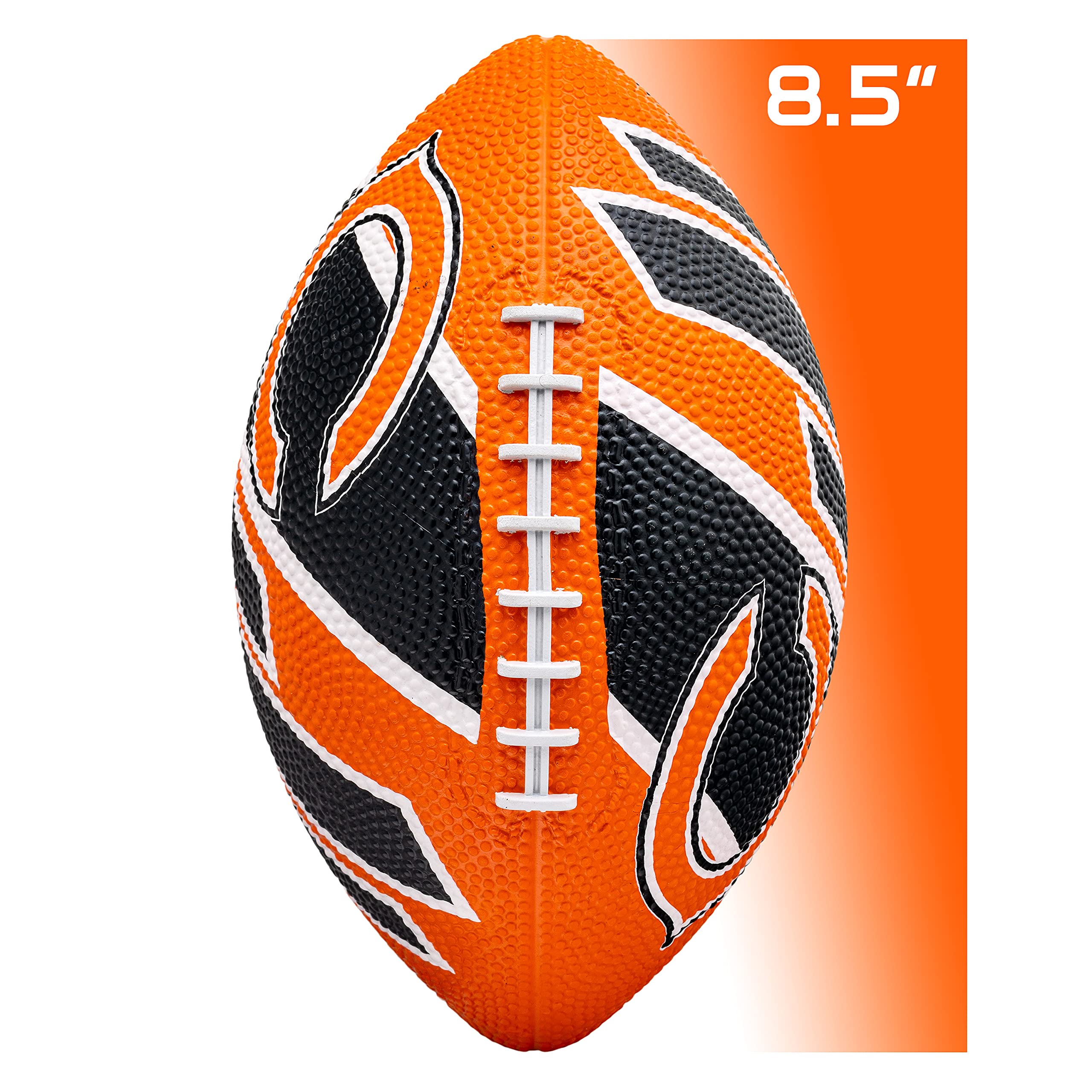 Franklin Sports NFL Chicago Bears Football - Youth Football - Mini 8.5 Rubber Ball - Perfect for Kids - Team Logos and Colors