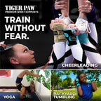 Tiger Paw Authentic Gymnastics Wrist Supports (Sold In Pairs) - Original Competition-Grade Gymnastics Wrist Guards, Wrist Suppor
