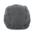 Fabseasons Denim Jeans Cotton Ivy Flat Golf Cap  Classic Newsboy Gatsby Hat For Men