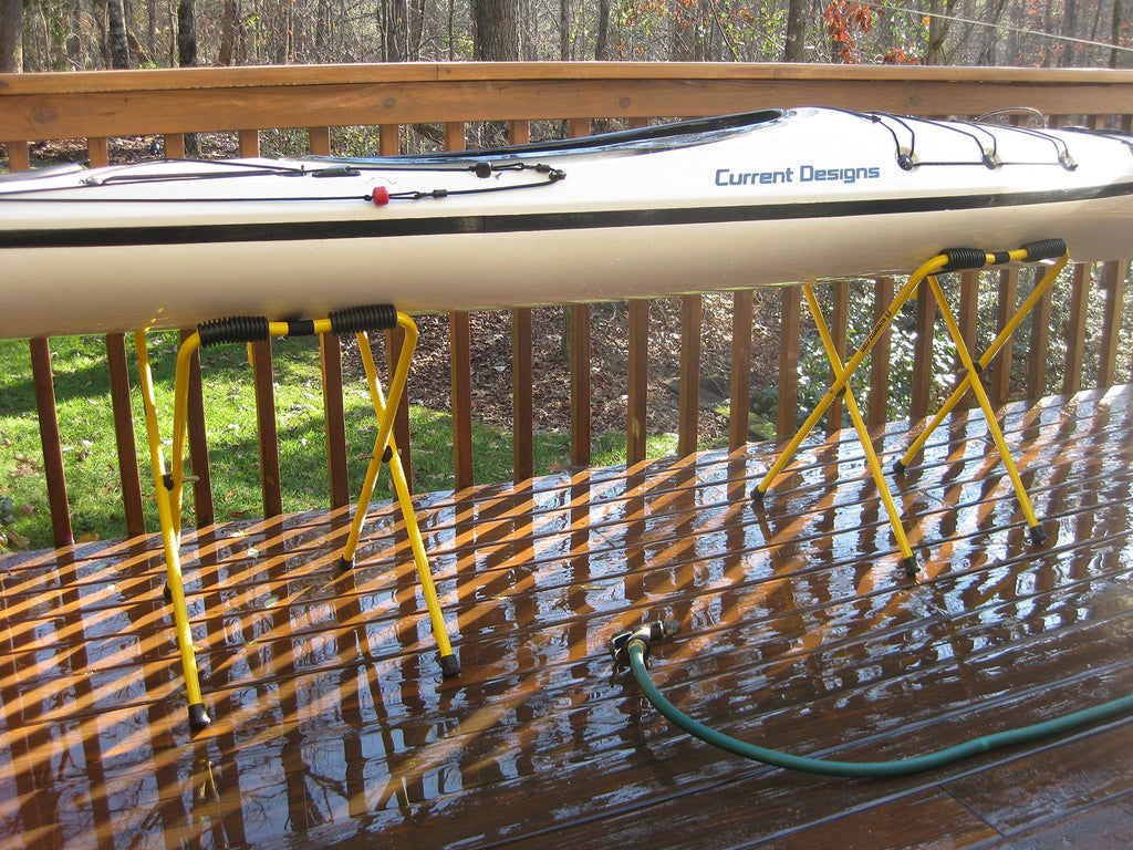 Suspenz Folding Kayak Stand, Portable Stands For Kayaks, Canoes & Sups - 150 Lb Capacity - Size Large 22-1819